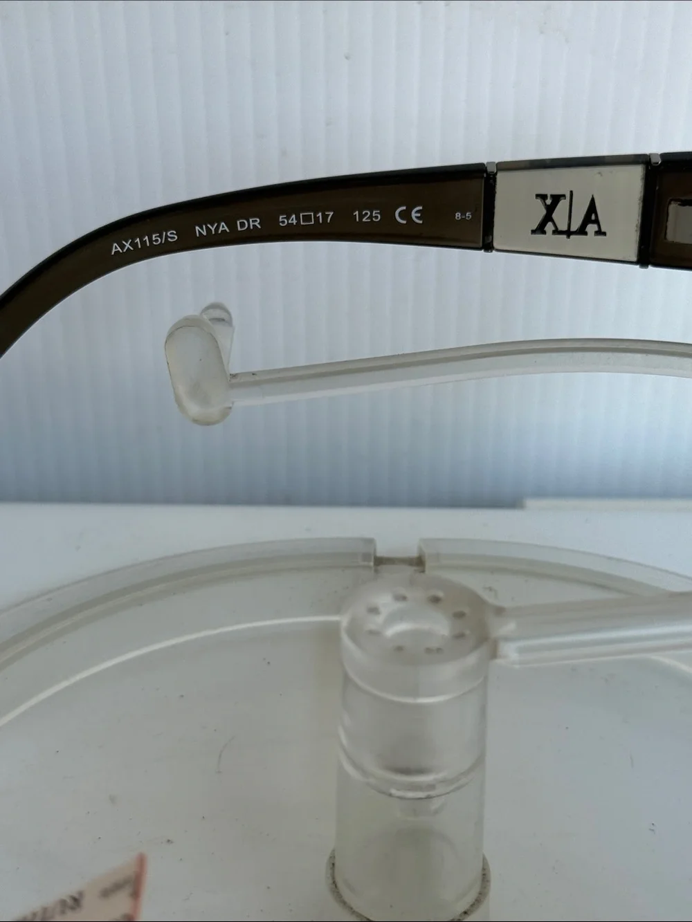 NEW ARMANI EXCHANGE AX115/S Translucent Gray Green Sunglasses NEW WITHOUT TAGS